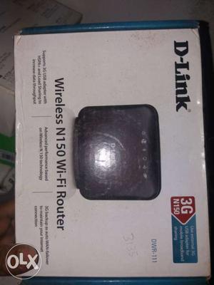 D-LInk Wireless N150 Wi-Fi Router Box