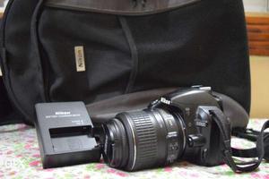 DSLR Nikon D Camera with Professional camera Bag_