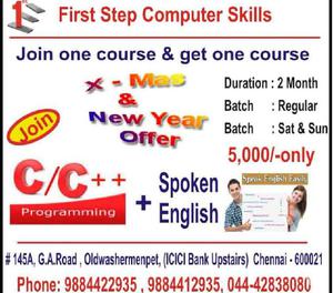 Excellent Training in C,C++ at Thiruvottiyur