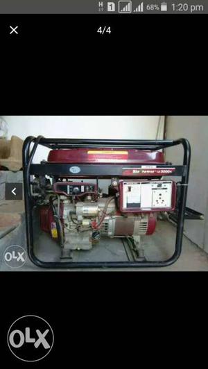 FIXED price genrator run wth petrol&lpg brand new