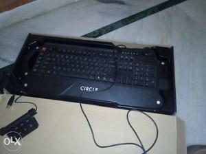 Gaming Keyboard with 2 extra usb ports and card