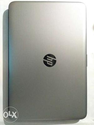 Gray HP Laptop Computer
