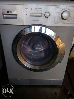 Gray IFB Front-load Clothes Washer