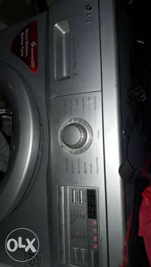 Gray LG Front-load Washer