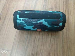 Green, Brown, And White Camouflage JBL Flip Portable