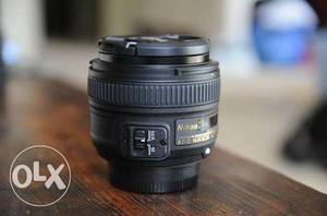 Nikon 50mm 6 months old DSLR Lens call  genuine