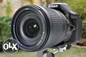 Nikon d with afp  lense and two