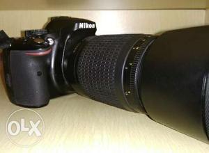 Nikon d with mm and mm.Shutter