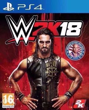 PS4 wwe 2k18 in good condition