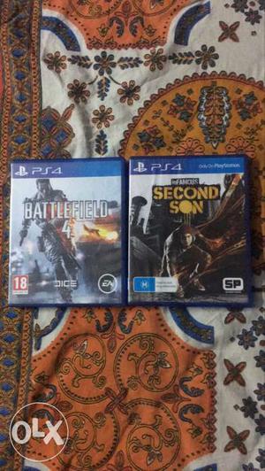 Ps4 games available for sale or exchange
