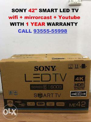 SONY 42 smart led tv with wifi