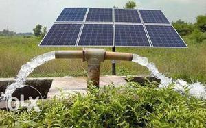 Solar water pumping system with 1year warranty.