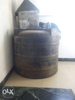 Water tank 500 litres for Rs. and birds cage for Rs. 200