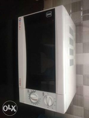 White And Black Bajaj Microwave Oven brand new