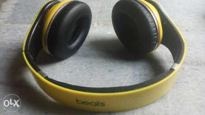 Yellow Beats By Dr. Dre Wireless HeadphonesGood