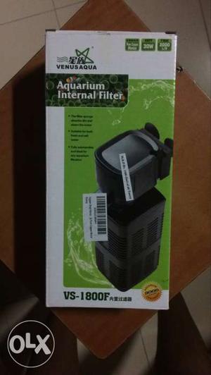 Black Venusaqua Aquarium Internal Filter Box