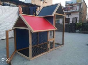 Cage for pet animals and birds