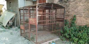 Dog cage good and havey material used price is