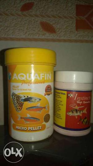Fish Food for All types of aquarium fishes at