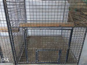 Size pice 3 cage total. 2 pice 6 cage.