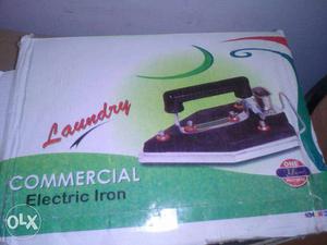Black And White Commercial Electric Iron