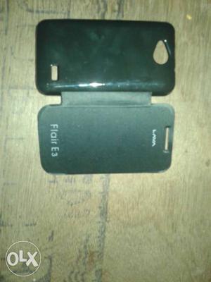 Black Flair E3 Smartphone Case, fully new