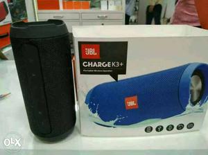 Blue JBL Charge K3+ Portable Speaker
