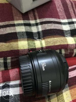 Canon 50mm 1.8 lens 6 months old brand new condition