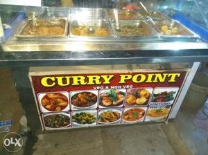 Curry counter 8tinsgood condition with heaters