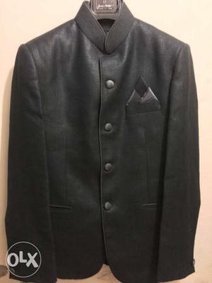Denis Parkar Men's Black Formal Suit