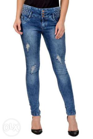 Girls Torn Jeans sizes 30 to 40 available
