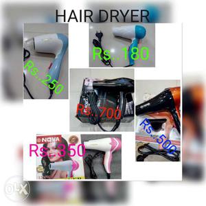 Hair dryers new hh
