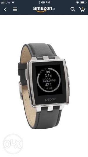 Imported pebble steel watch from Taiwan