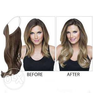 It's new hair extension by black colour