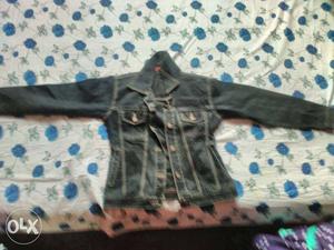 Jeans jacket for ladies Size:M Material:Pure Jeans