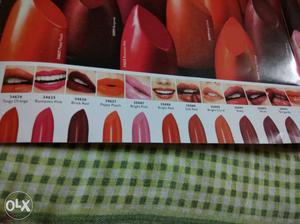 Labeled Lipstick Catalogue