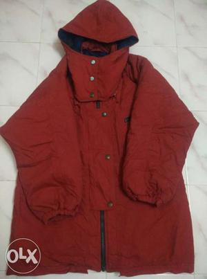 Long Coat, Red & Blue, Unused. Can be Used in