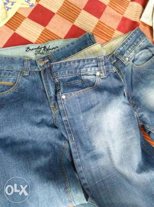 New 2 Jeans brand, Waist 30.(1jean-699 rs).