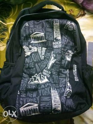 New American tourister bag with warranty card