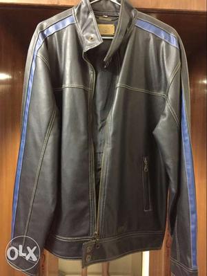 New Leather Jacket (Size Medium: 42)