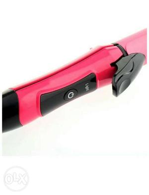 Pink Hair Curling Iron
