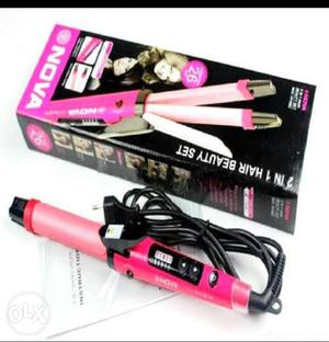 Seal pack new nova 2 in one hair straighter and