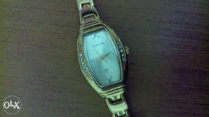 Sonata company watch gold plated..2 days old