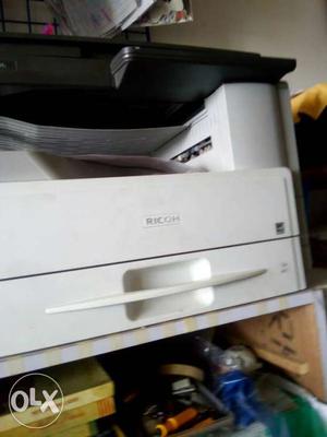 Whiter Ricoh Multi-function Printer