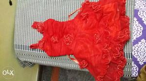 2-6 months size baby girl gown used only once