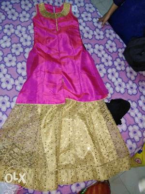 2 dresses for 5 to 7 years old baby girl
