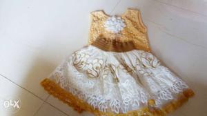 Baby new party and daily wear dress in good