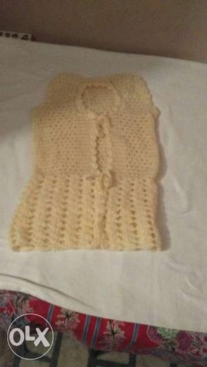 Baby's Brown Knitted Blouse