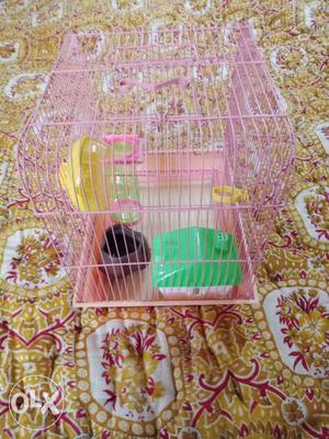 Bird pet cage used only 5 months. branded royal