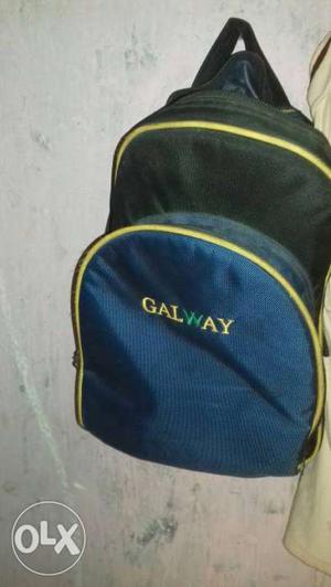 Blue And Black Galway Backpack